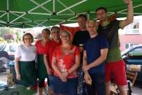 Obsługa jednego ze stoisk